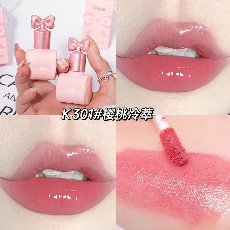 رژلب خیس پاپیونی GAGK — جلوه درخشان و بافت نرم