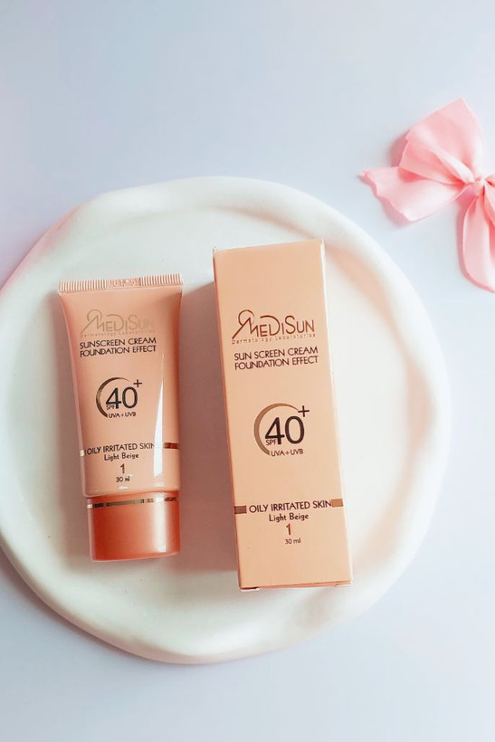 کرم ضدآفتاب مدیسان بژ روشن — SPF 50