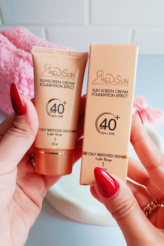 کرم ضدآفتاب مدیسان بژ روشن — SPF 50