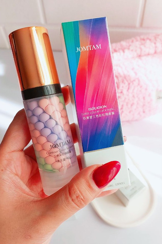 پرایمر رنگین کمانی جومتام | JOMTAM Three-Color Face Primer