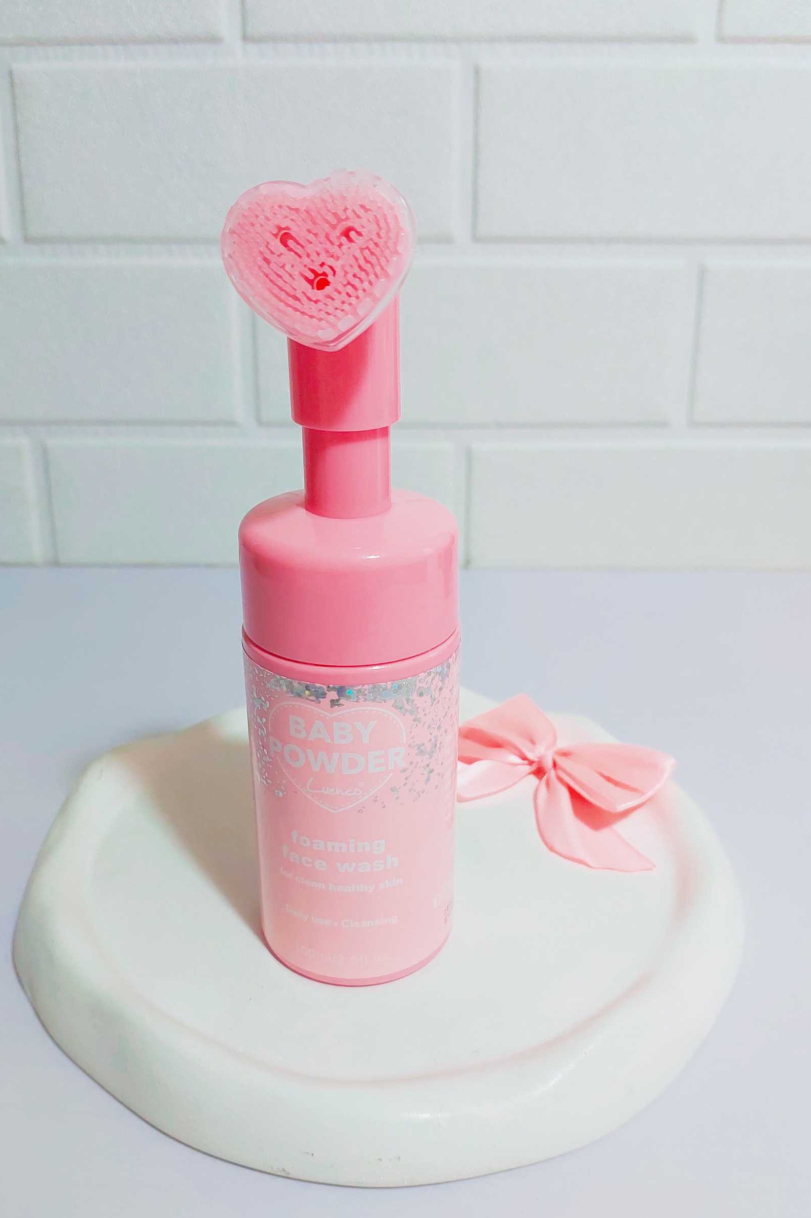 فوم شستشو براش دار قلبی لنکو