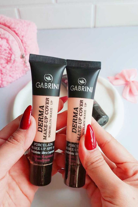 کرم پودر مدل کلاسیک برند ترکیهای درما