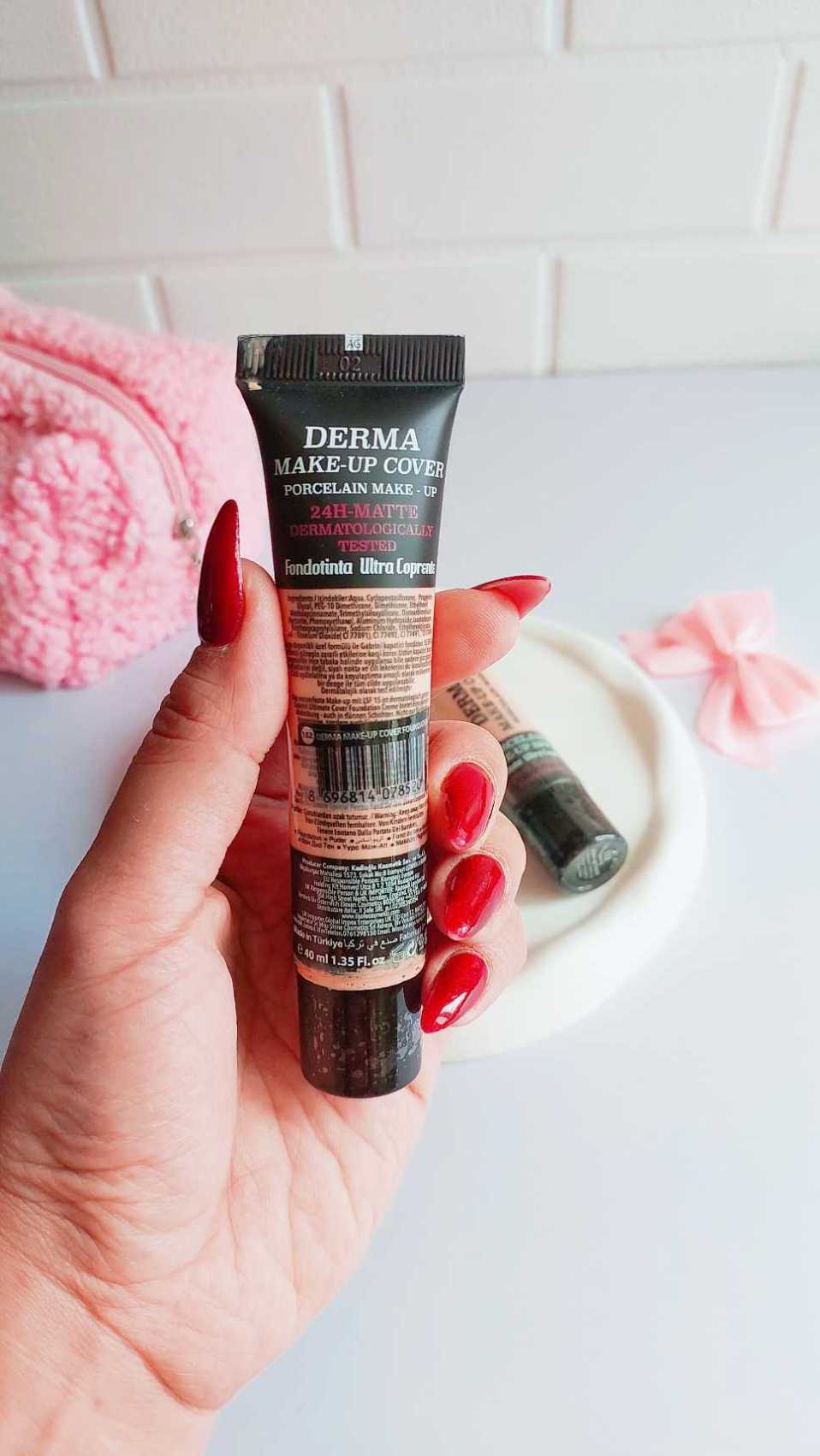 کرم‌پودر فول کاور درما اورجینال ترکیه