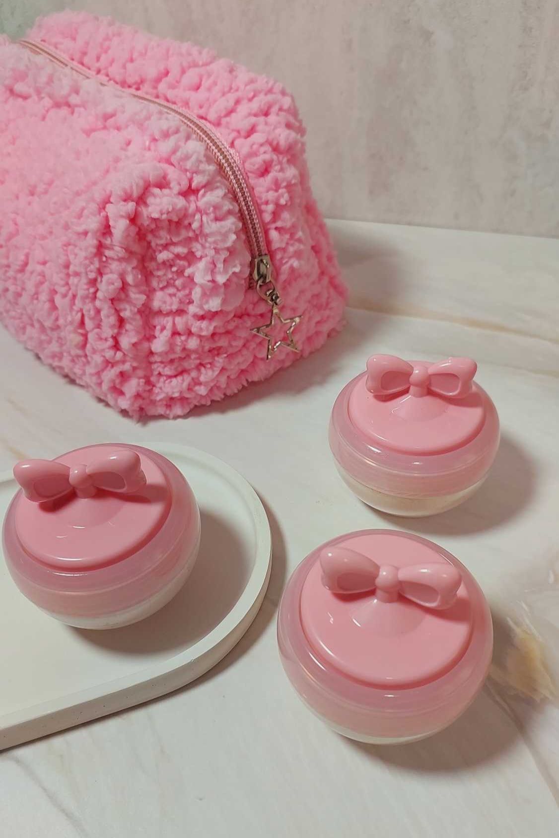 پودر فیکس پاپیونی هدی موجی 🎀