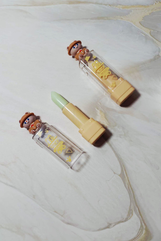 بالم لب حرارتی خرس کلاهدار با طراحی فانتزی