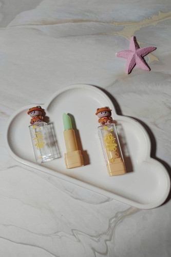 بالم لب حرارتی خرس کلاهدار | بالم لب فانتزی تغییر رنگ