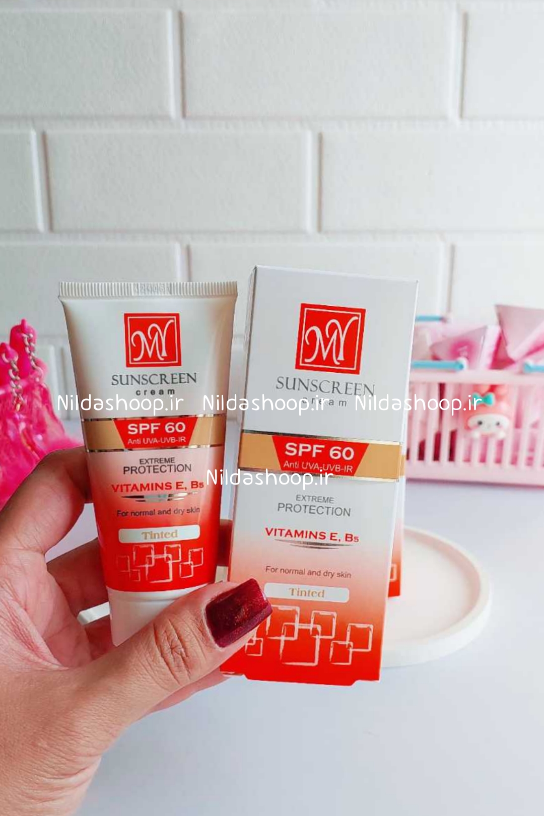 ضد آفتاب رنگی مای SPF60 مدل Extreme Protection حجم ۵۰ میلی‌لیتر